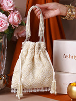 Aira Pearl Potli Bag