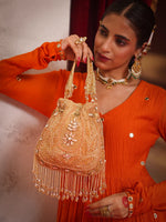 Ishani Golden Potli Bag