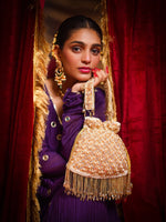 Jashn Golden Potli Bag