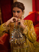 Kanakpriya Black Potli Bag