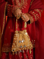 Kanakpriya Golden Potli Bag