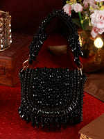 Kirat Black Clutch Bag