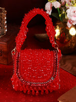 Kirat Red Clutch Bag