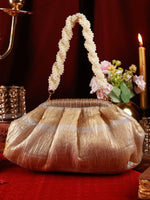 Madhavi Gold Batua Bag