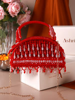 Raahat Red Clutch Bag