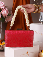 Ranjika Pink Clutch