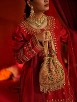 Shrivi Golden Potli Bag