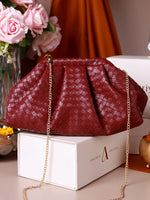 Yana Maroon Batua Bag