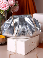 Yana Silver Batua Bag