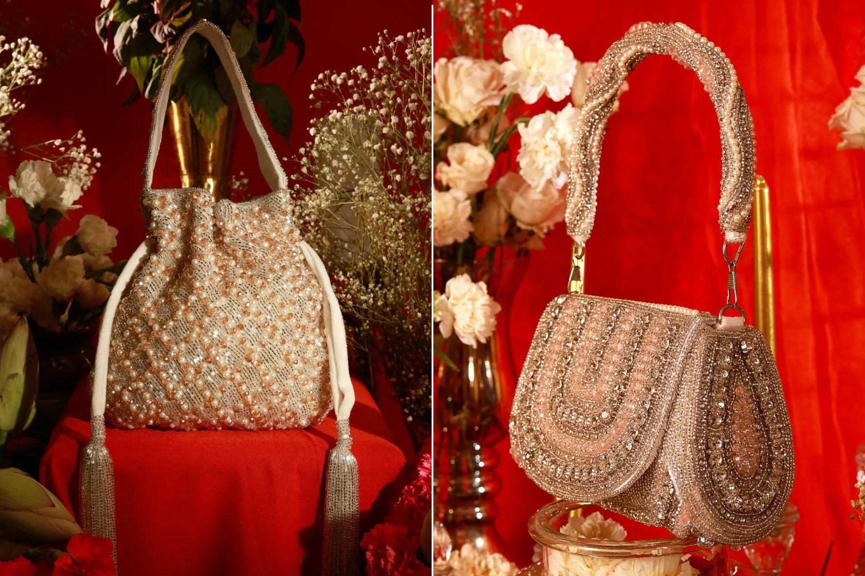 Potli Bag vs Clutch Which One Should You Carry for Different Wedding Functions?
