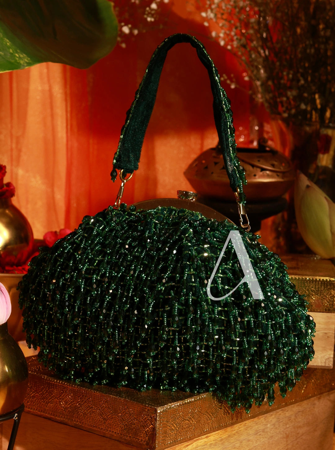 Haleema Embroidered Clutch