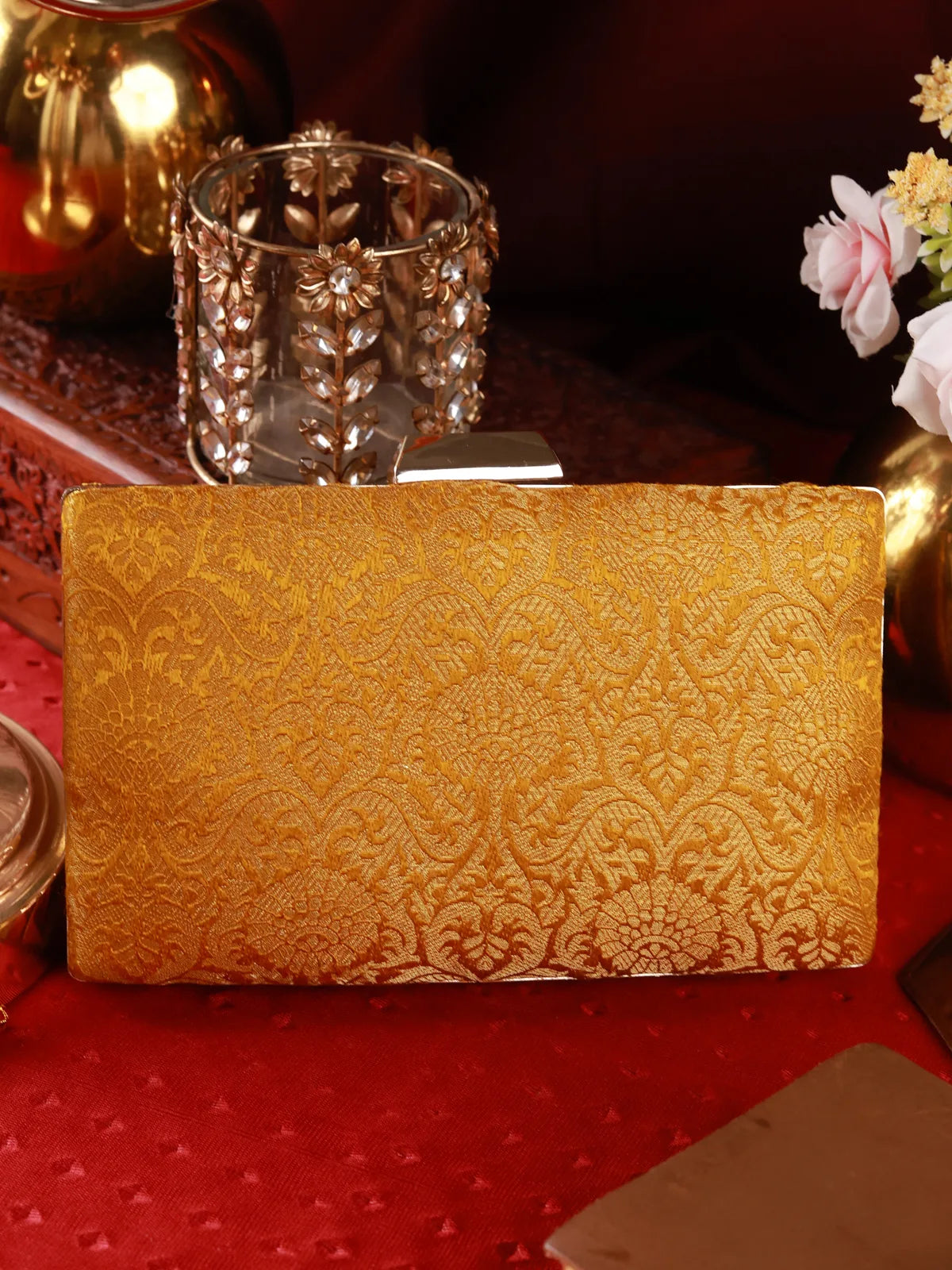 Kanak Mustard Clutch