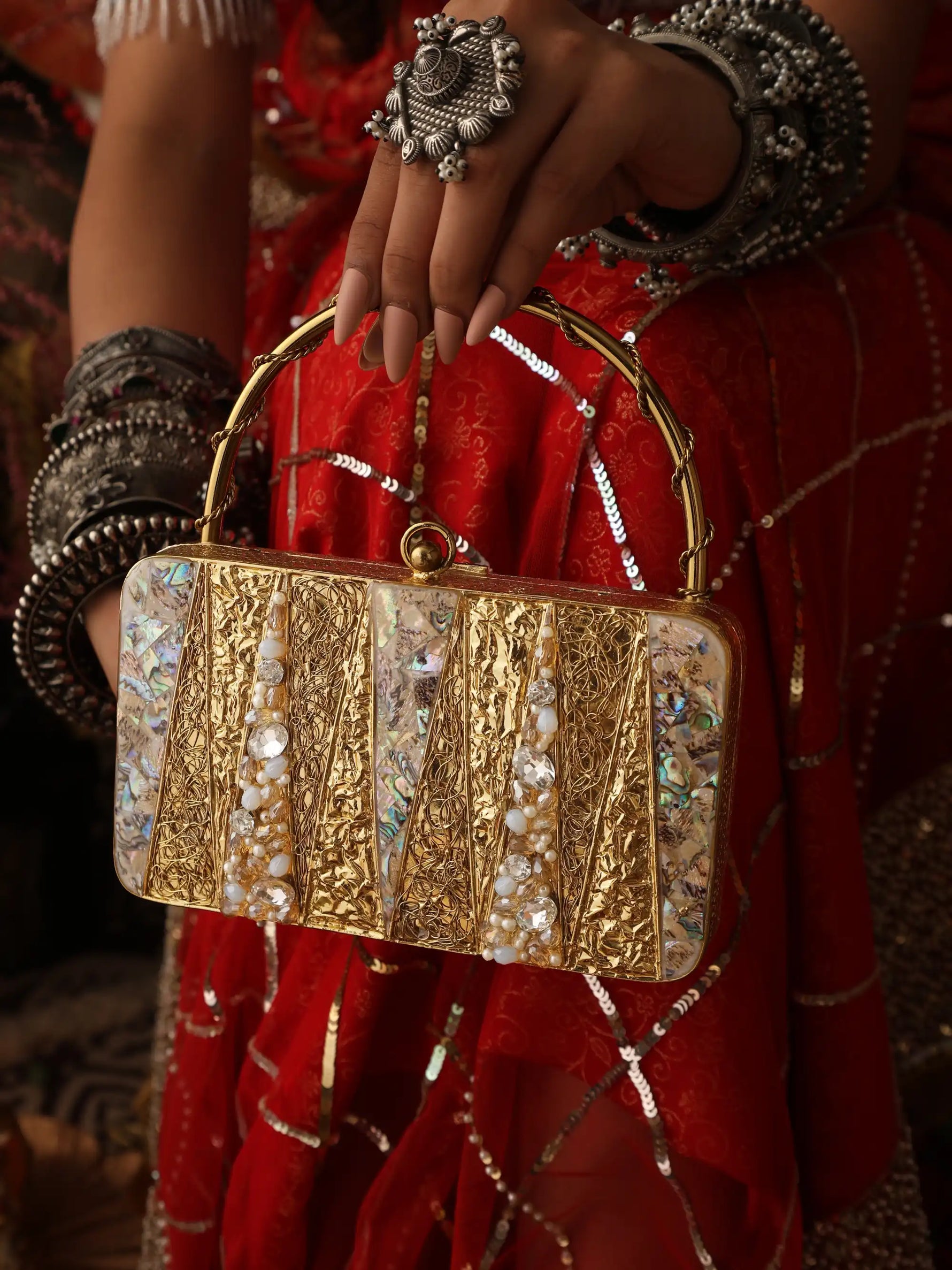 Kaniraj Embellished Clutch
