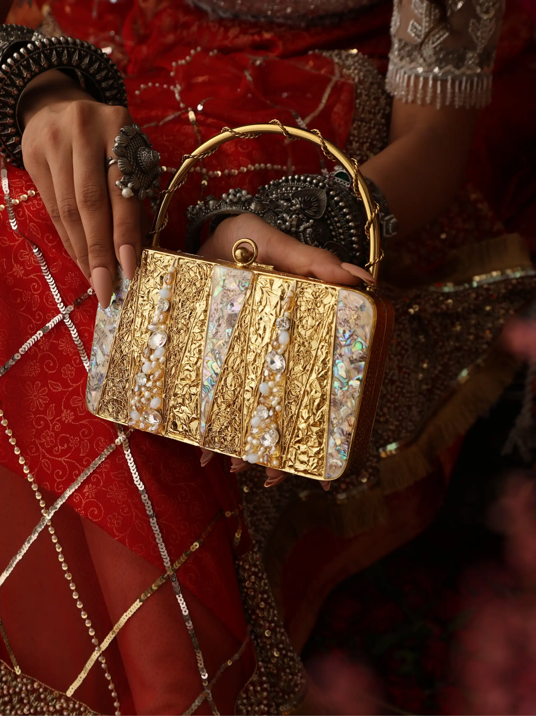Kaniraj Embellished Clutch
