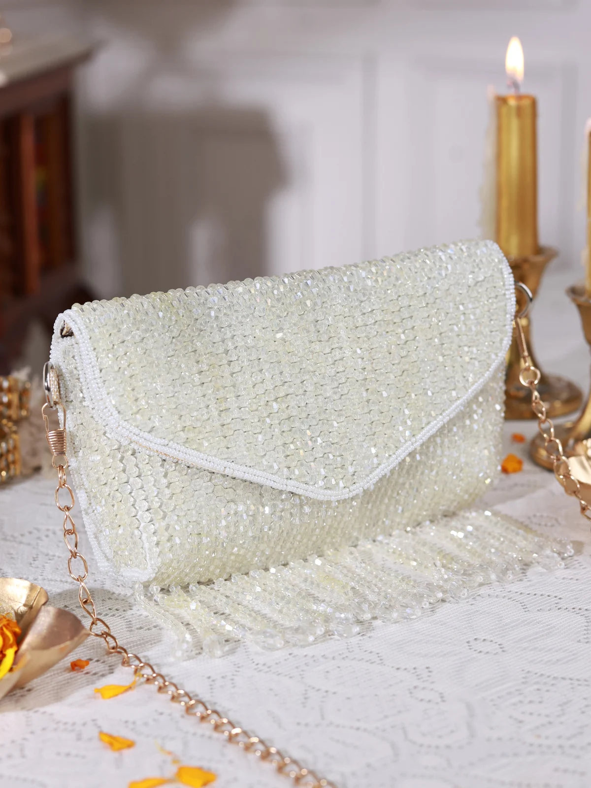 Sifat Silver Clutch