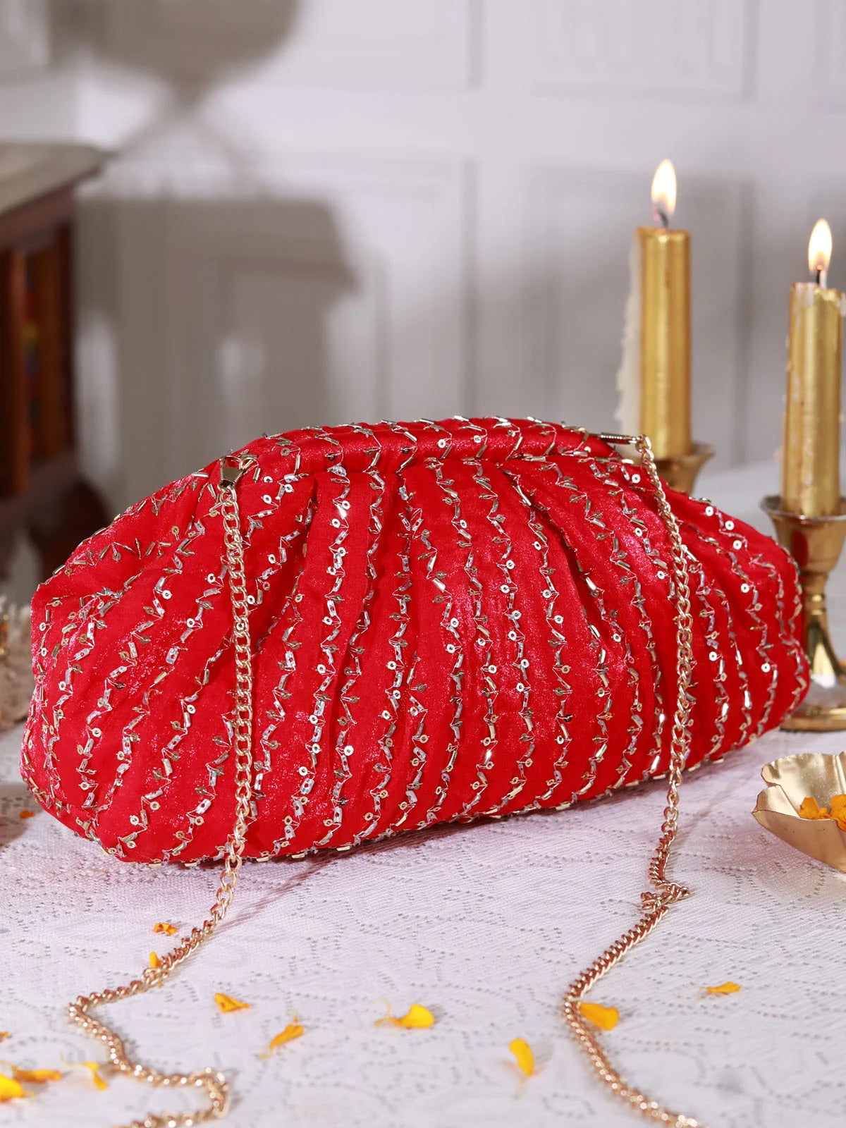 Siya Pink Batua Bag